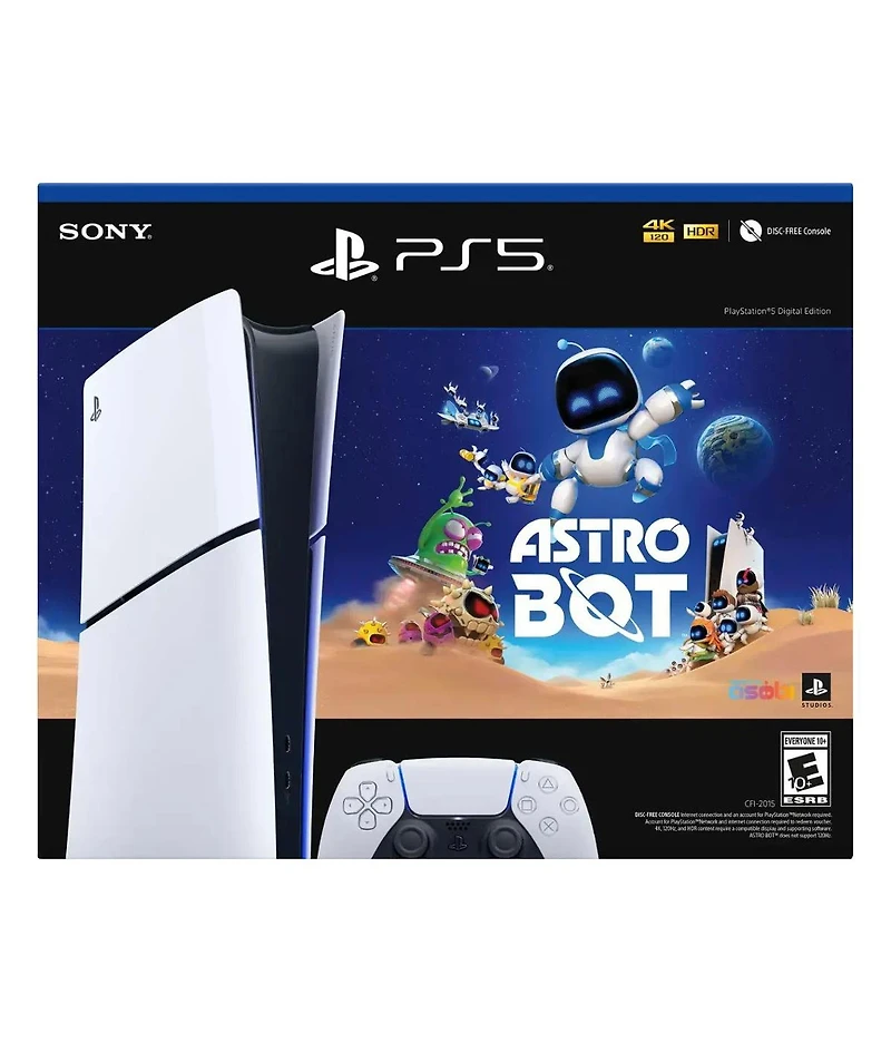 Sony PlayStation 5 Slim Digital PS5 Astro Bot Bundle