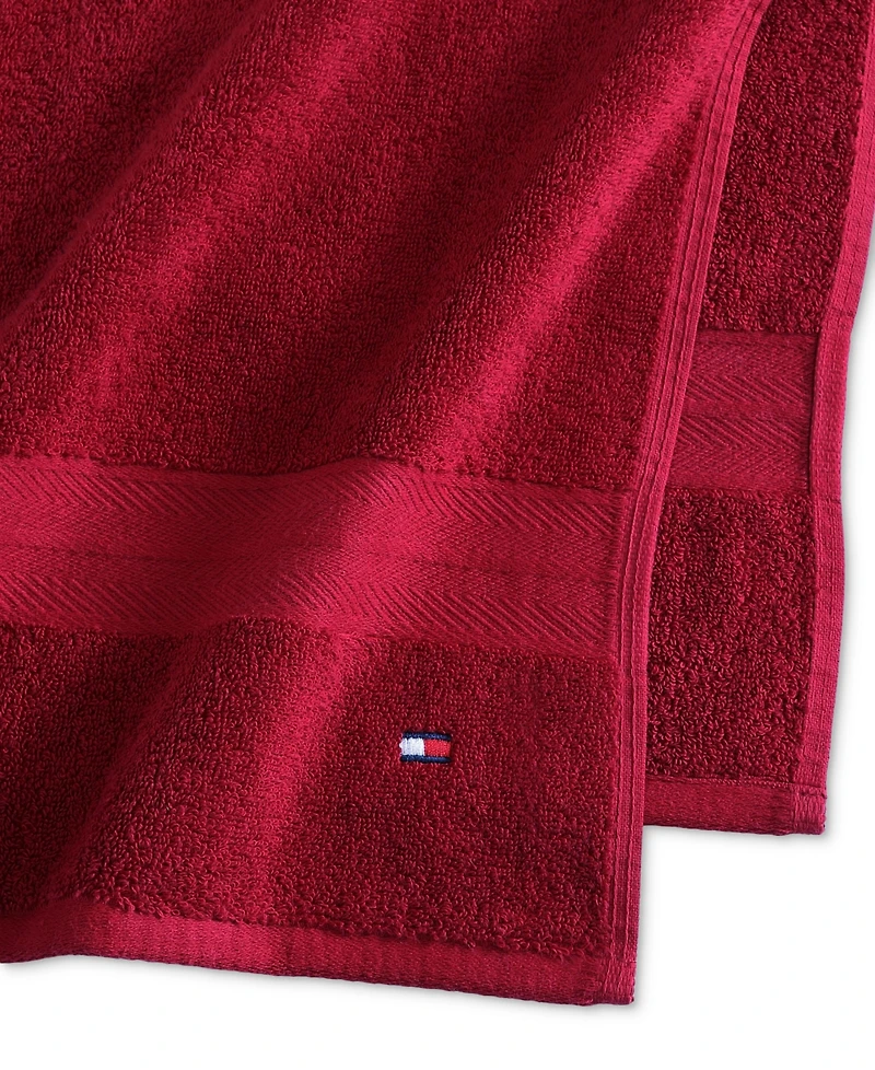 Tommy Hilfiger Home Modern American Solid Cotton Bath Towel, 30" x 54"