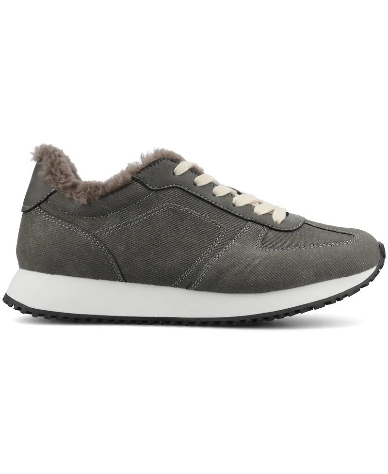 Journee Collection Women's Flow Casual Lace Up Sneakers