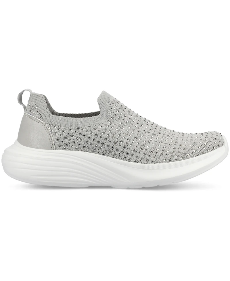Journee Collection Women's Linnea Embellished Slip On Sneakers