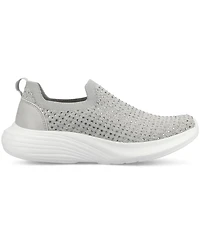 Journee Collection Women's Linnea Embellished Slip On Sneakers