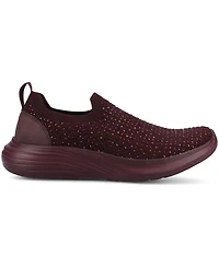 Journee Collection Women's Linnea Embellished Slip On Sneakers