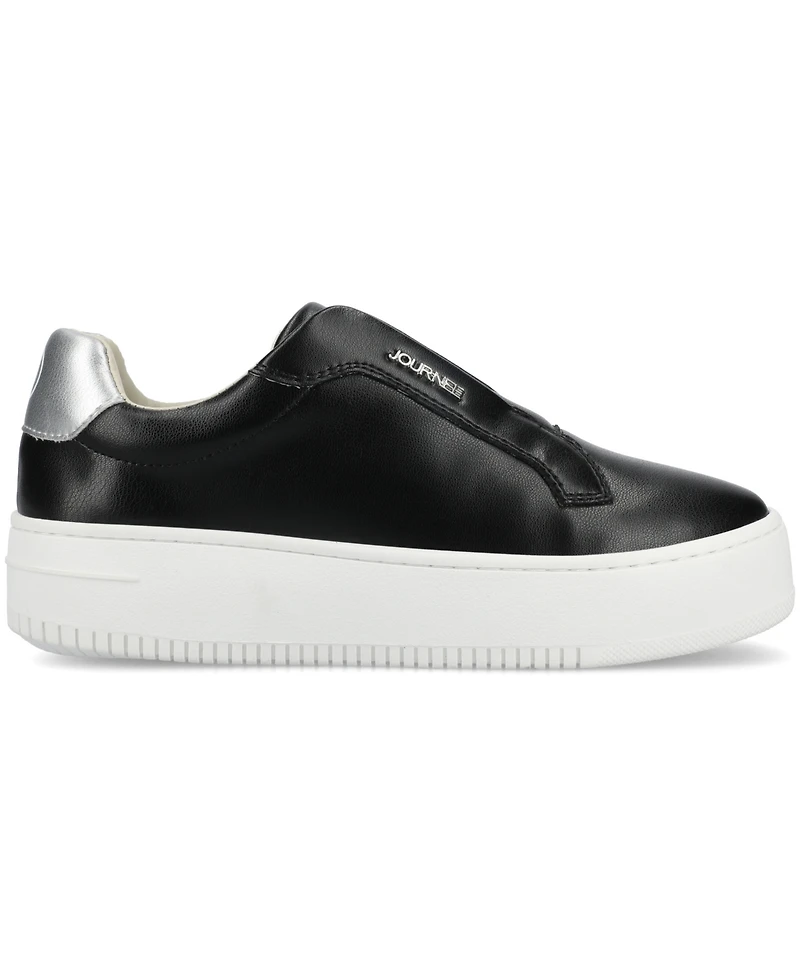 Journee Collection Women's Pheobe Flexible Slip-On Sneakers