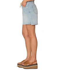 Democracy Women's "Ab"solution Leisure Skyrise Drawstring Denim Shorts