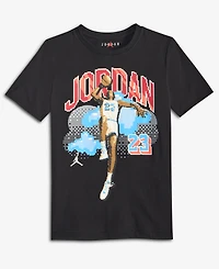 Jordan Big Boys Short-Sleeve Pixel Graphic T-Shirt