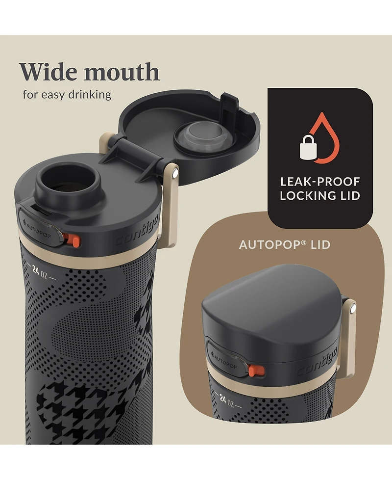 Contigo Ally Love Jackson Chill 2.0 Water Bottle, 24 oz.