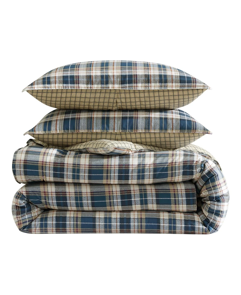 Eddie Bauer Port Gamble Dusted Indigo Comforter Set