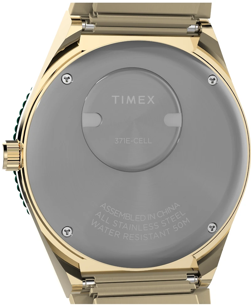 Timex Women's Analog Gold-Tone Stainless Steel Watch