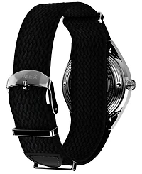 Timex Men's Mechanical Automatic Black Nylon Strap Watch, 38mm
