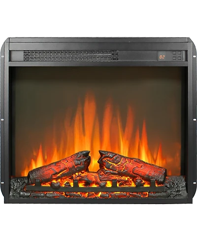 Streamdale 23" Electric Fireplace Insert with Log Set