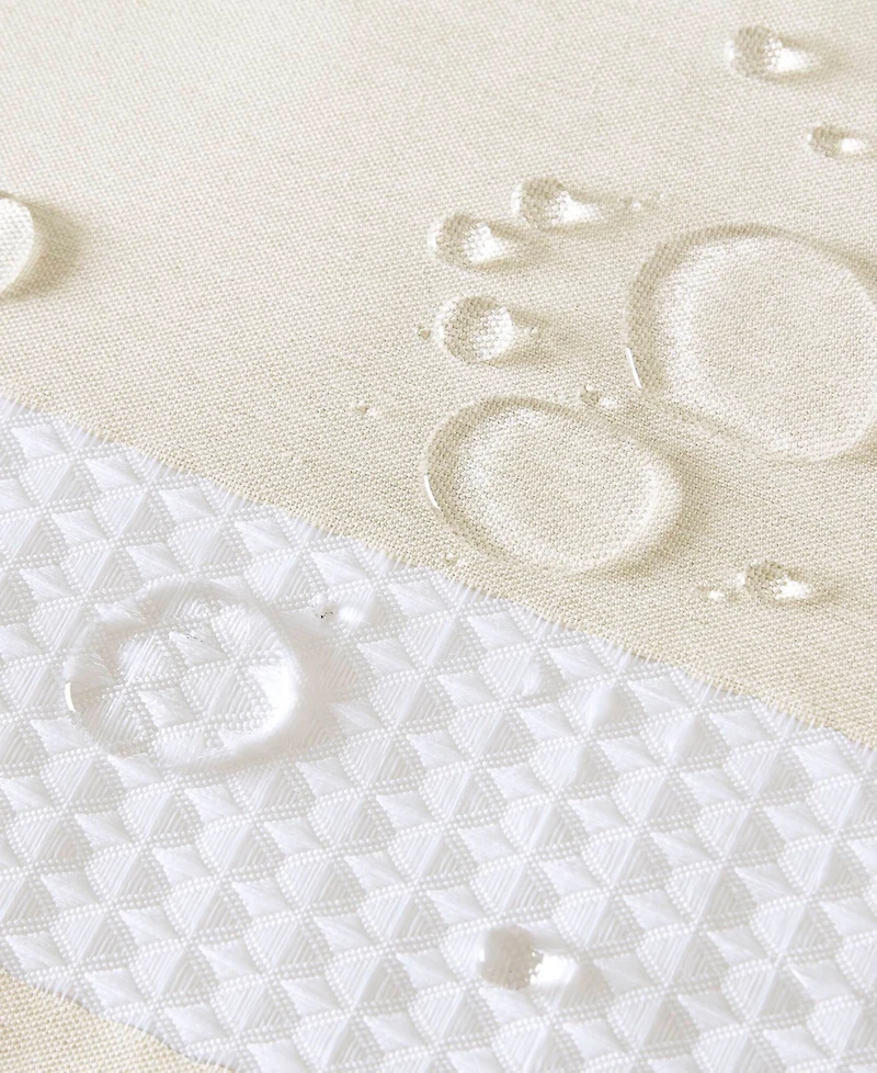 Madison Park Spa Waffle 3M-Scotchgard Shower Curtain