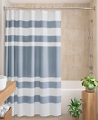 Madison Park Spa Waffle 3M-Scotchgard Shower Curtain, 72" x 78"
