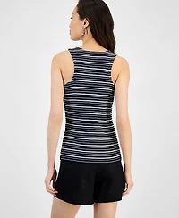 I.n.c. International Concepts Women's Ribbed Knit Tank Top, Exclusively at Macy's