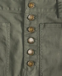 On 34th Women's Button-Fly Midi Skirt, Exclusively at Macy's