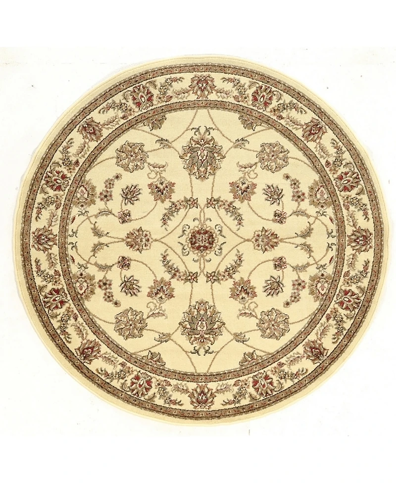 Closeout! Km Home Pesaro 1596 5'3"x5'3" Round Area Rug