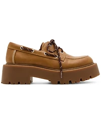 Madden Girl Caden Platform Lug-Sole Boat Shoes
