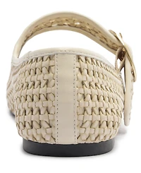 Arezzo Women's Eve Square Toe Ballet Flats
