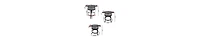 3-Piece Galvanized Metal Planter Set – Round Tub Design with Iron Stands