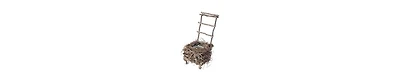 Handcrafted Wooden Nest Planter – Clay Pot for Indoor & Outdoor Use
