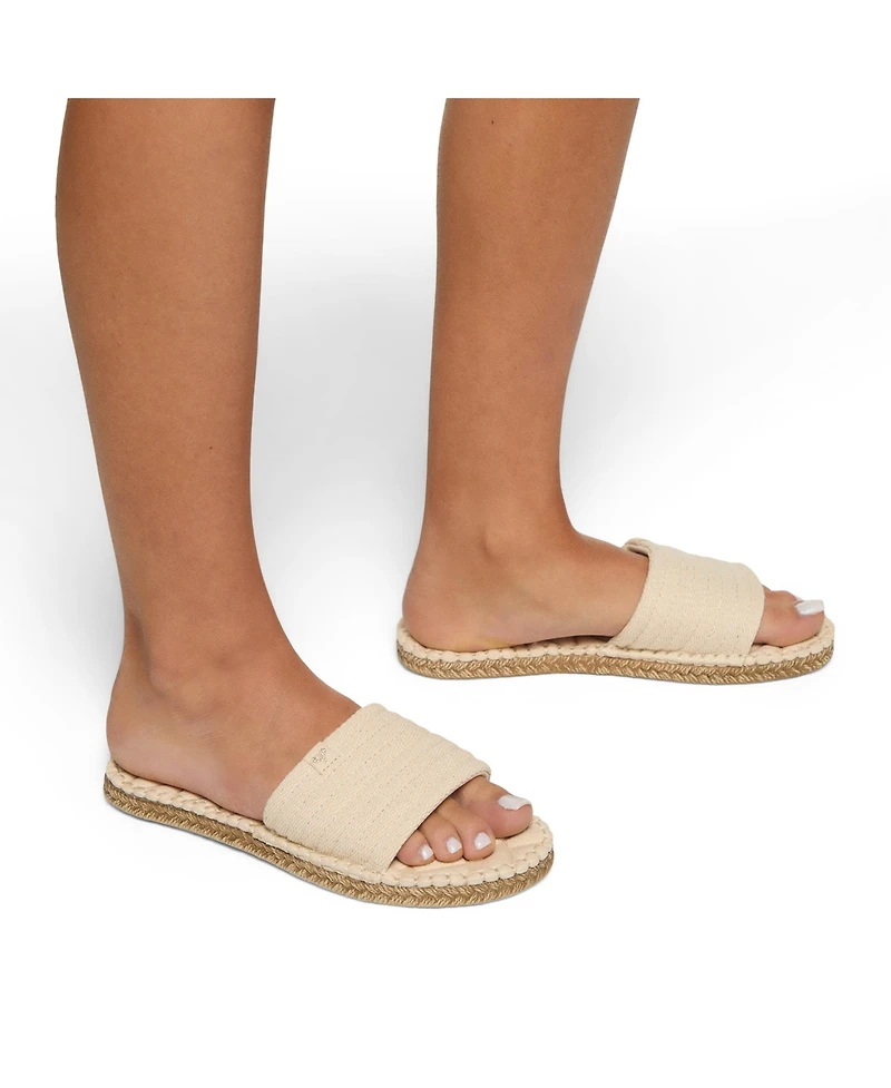 Roxy Women's Shoresoft Slip-On Flat Sandals