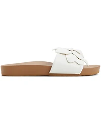 Roxy Women's Flower Girl Slip-On Flat Sandals