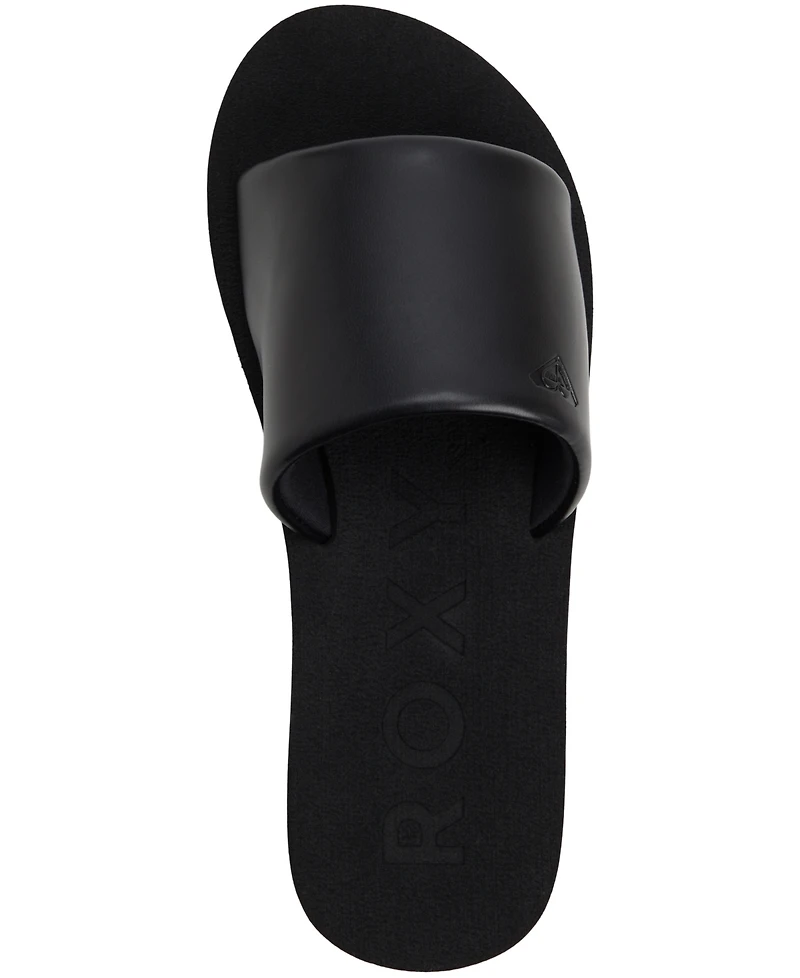 Roxy Women's Amalfi Coast Slip-On Flat Sandals