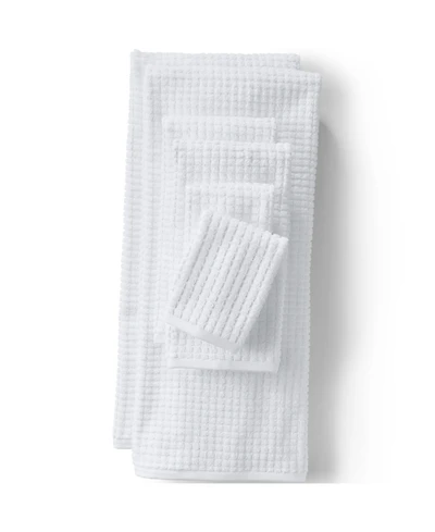 Lands' End Cotton Waffle Towel 6-Piece Set