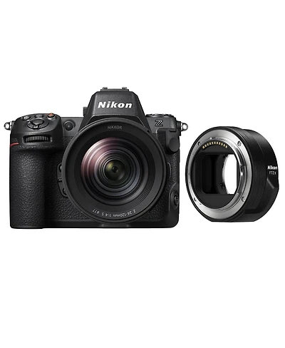 Nikon Z8 Mirrorless Camera with Nikkor Z 24-120mm f/4 S Lens, Ftz Ii Mount Adapter