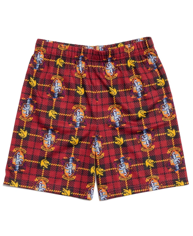 Harry Potter Boys Pajama Shirt and Shorts Sleep Set