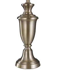 StyleCraft Home Collection 30.5" Traditional Metal Table Lamp, Set of 2