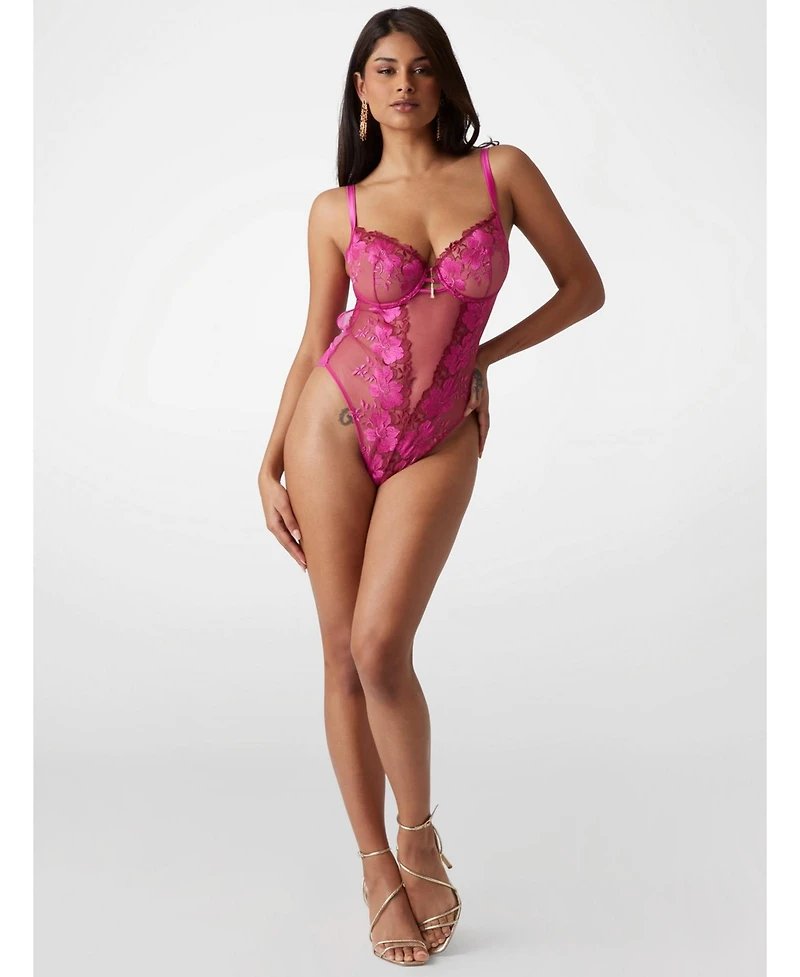 Guess Women's Luisa Lace Bodysuit