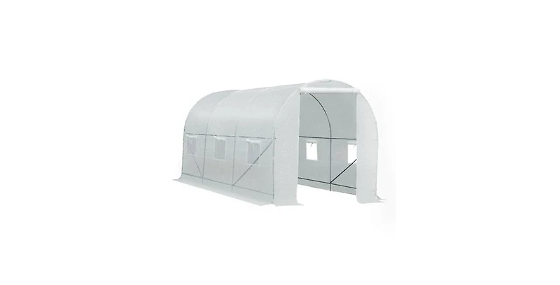 Outdoor Greenhouse - Durable Plant Shelter with Pe Cover for Year-Round Growing