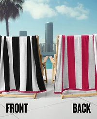 Juicy Couture Reversible Cabana Cotton Beach Towel, 36" x 72"