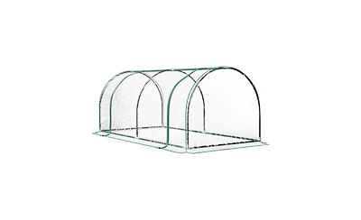 Mini Greenhouse with Pvc Cover, Ideal for Protecting Plants and Seedlings Indoors and Outdoors