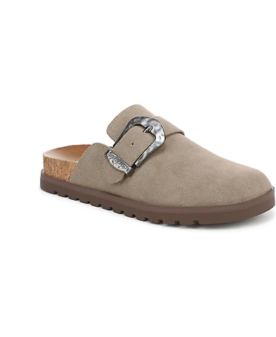 Blowfish Malibu Women's Sienna Round Toe Slip On Flat Clogs