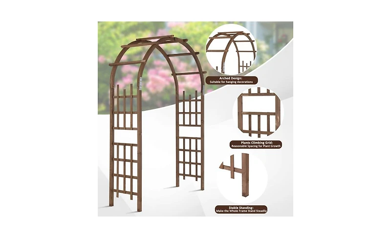 Charming Garden Arch for Stunning Outdoor Decor and Plant Support