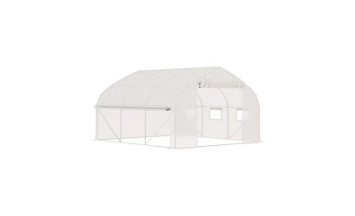 Walk-In Greenhouse for Garden-Spacious Outdoor Plant Growing Shed