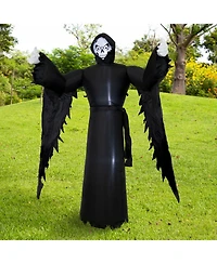 Grisly Grim Reaper Halloween Inflatable - 6.67' H