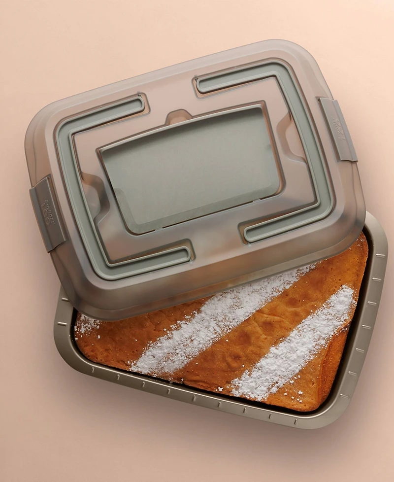 BergHOFF Balance Nonstick Carbon steel 15" Covered Cake Pan Set