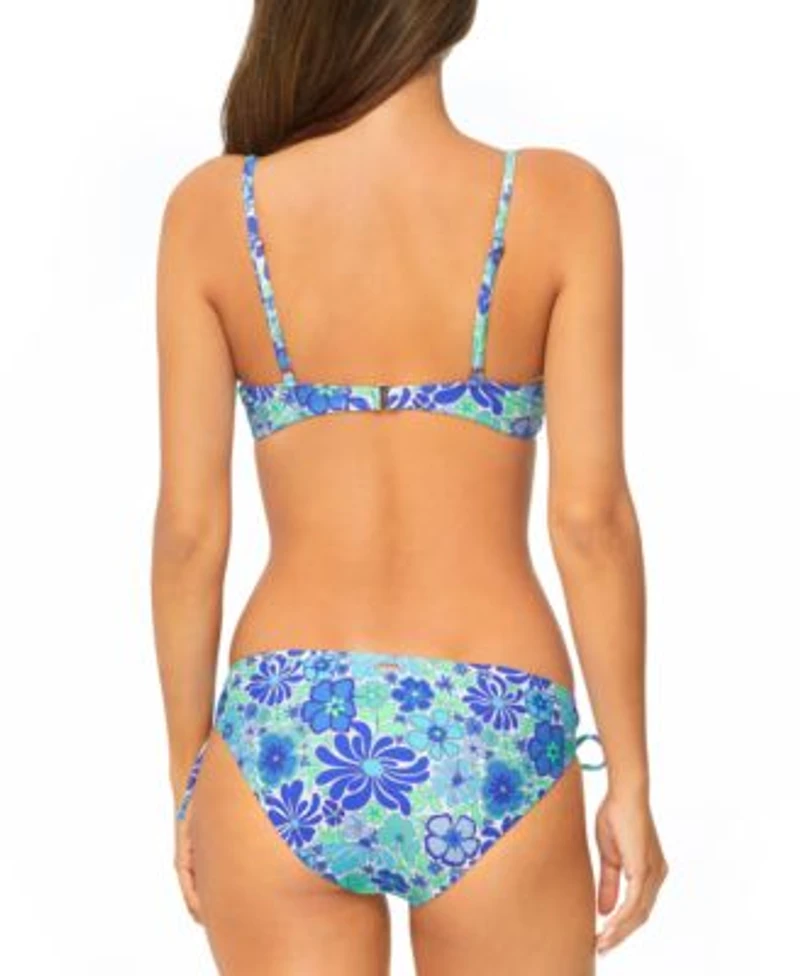 Raisins Juniors Twisty Bikini Top Sweet Side Tie Bottoms