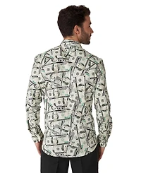 OppoSuits Men's Printed Theme Party Shirts For Men