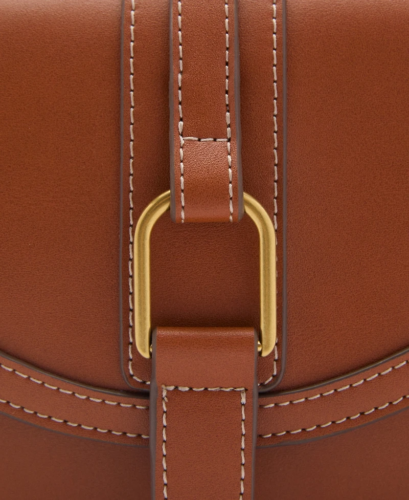 Mango Women's Leather-Effect Shoulder Bag