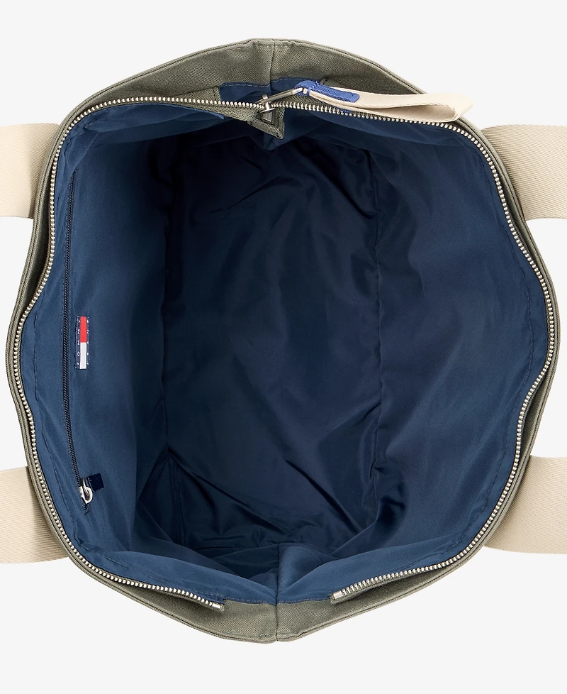 Tommy Hilfiger Men's Retro Logo Tote Bag