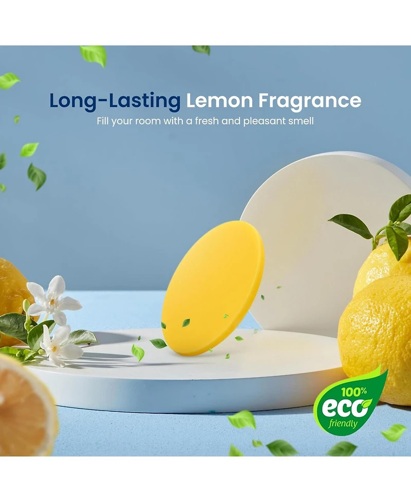 SereneLife Lemon Scented Fragrance Discs for Towel Warmer, 15-Pack