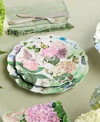 Certified International Garden Path Melamine 4-Pc. Salad Plates, Service For 4