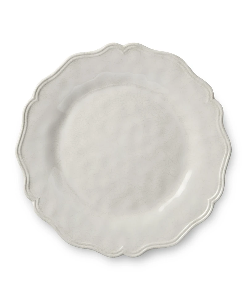 Certified International Isabella Crackle Melamine 4-Pc. Dinner Plates, Service For 4