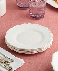 Certified International Isabella Crackle Melamine 4-Pc. Salad Plates, Service For 4