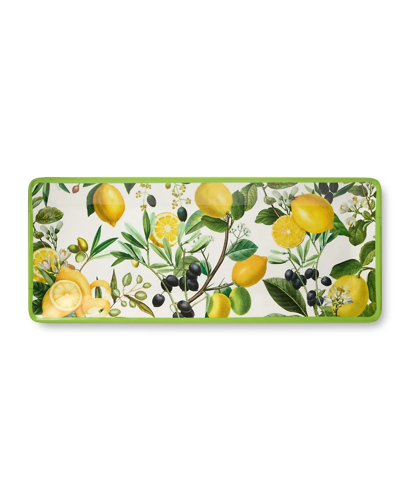 Certified International Limone Melamine 3-Piece Hostess Set