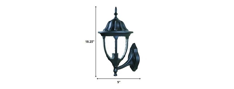 Clear Glass Swing Arm Wall Light for Bedroom Reading or Task Lighting