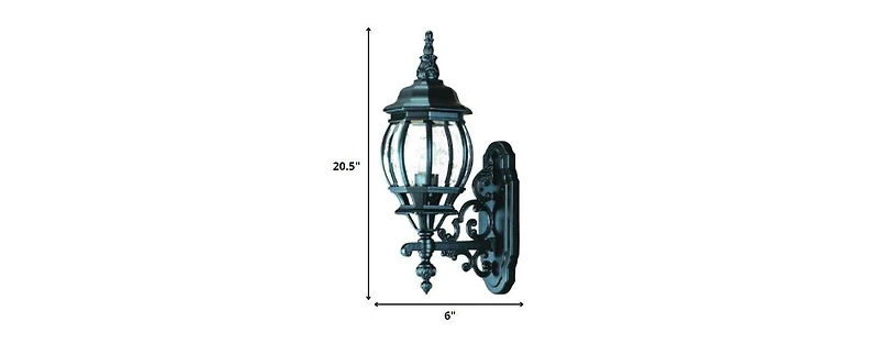 Modern Glass Globe Wall Sconce for Home and Office Lighting